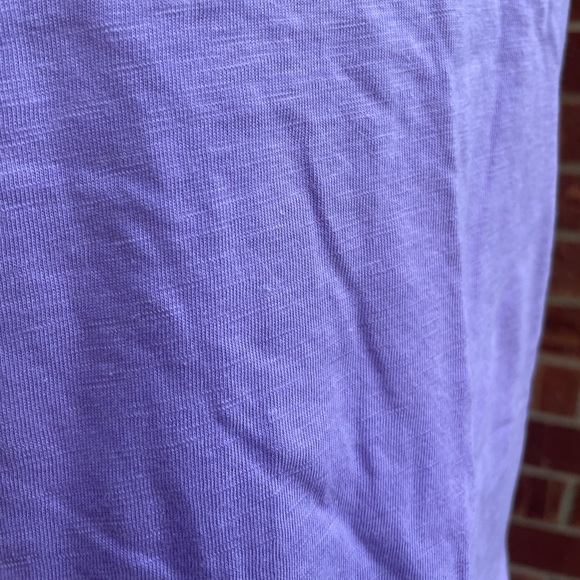 Jessica Simpson NWT Purple Ruffle Short Sleeve Shirt (Small) - Picture 5 of 9